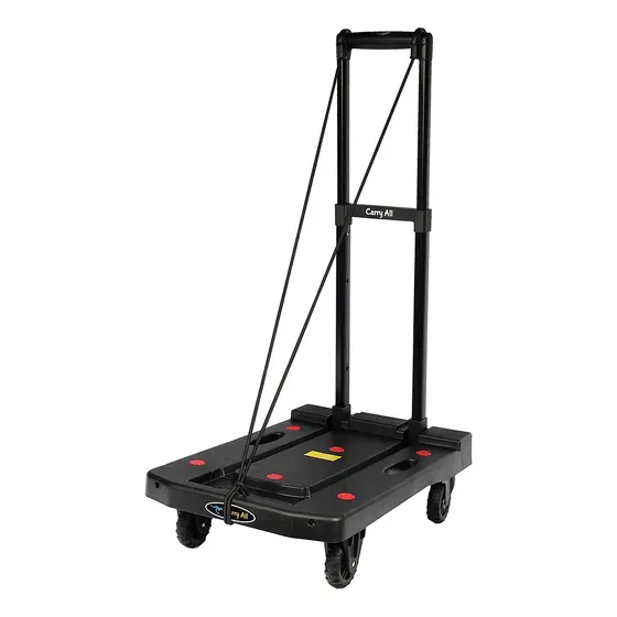 Carro De Carga Plegable Carry All Zeus 200 Kilos Tipo Plataforma Cuerda Elástica Yegua