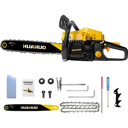 Huahuo Motosserra A Gasolina Profissional-52cc 2kw20/22/24in 24in