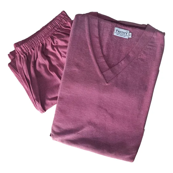Pijama Hombre Invierno Algodón Y Poliester Talle Especial
