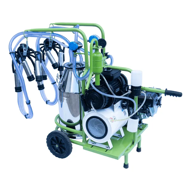 Máquina De Ordeño Motor Mixto 2 Puesto 500lt/min