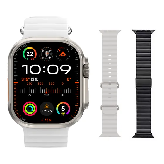 Reloj Inteligente Hello Watch 3+ Amoled 2.04 Correa Acero