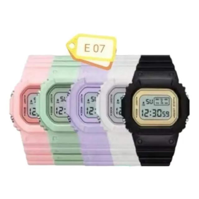 Reloj Tipo Pulsera Deportivo Colores Variados E07