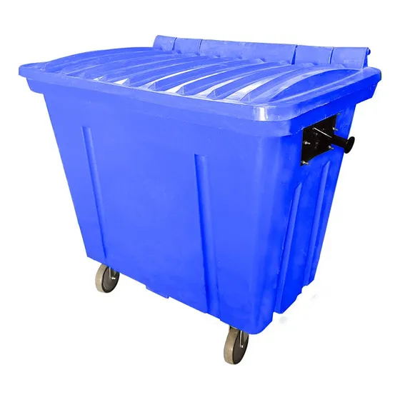 Container De Lixo/lixeira De Plástico Capacidade 500 Litros