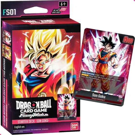 Dragon Ball Starter Deck Card Game Fs01 Goku Dbs Tcg Inglês