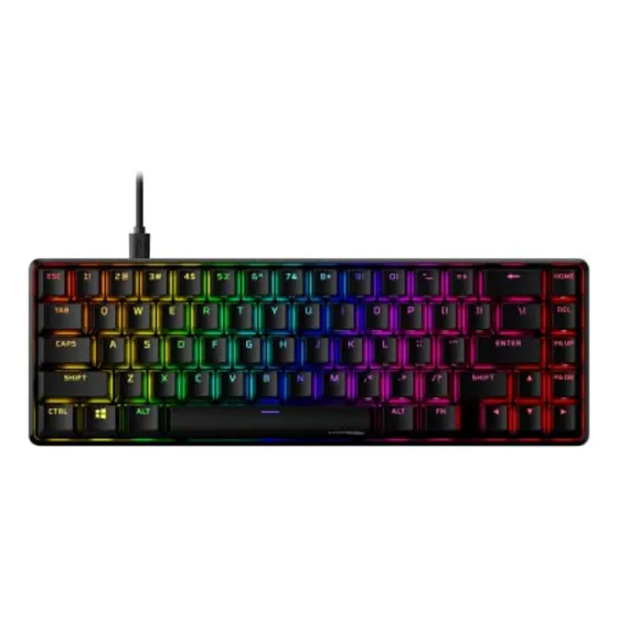 Teclado Mecânico Para Jogos Hyperx Alloy Origins 65 Aqua