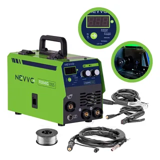 MĂĄquina Solda Nevvo 120a Mig S/ GĂĄs Mma Tig Cor Verde Bivolt MĂĄquina Solda Nevvo 120a Mig S/ GĂĄs Mma Tig Cor Verde Bivolt
