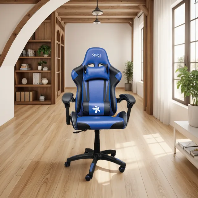Silla Gamer Stylos Tech Sgs102 - Azul