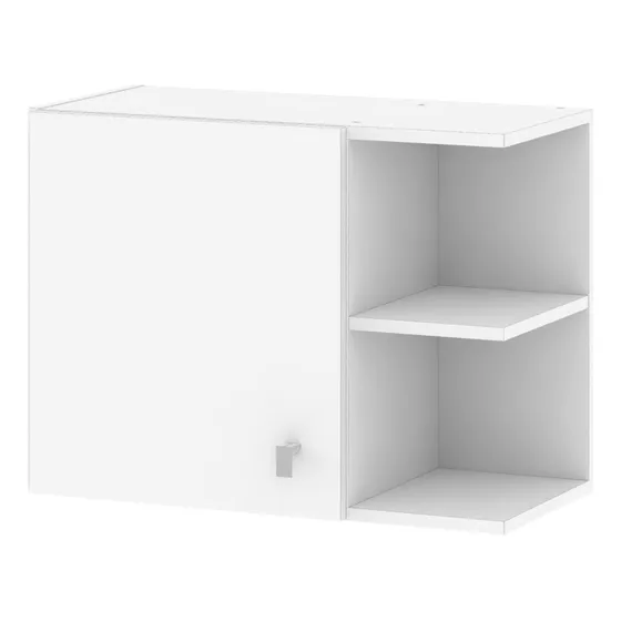 Mueble Alacena Lavadero Organizador Para Colgar 1 Puerta 2 Estantes Dielfe 45cm X 60.5 Cm Capacidad De Carga 30kg