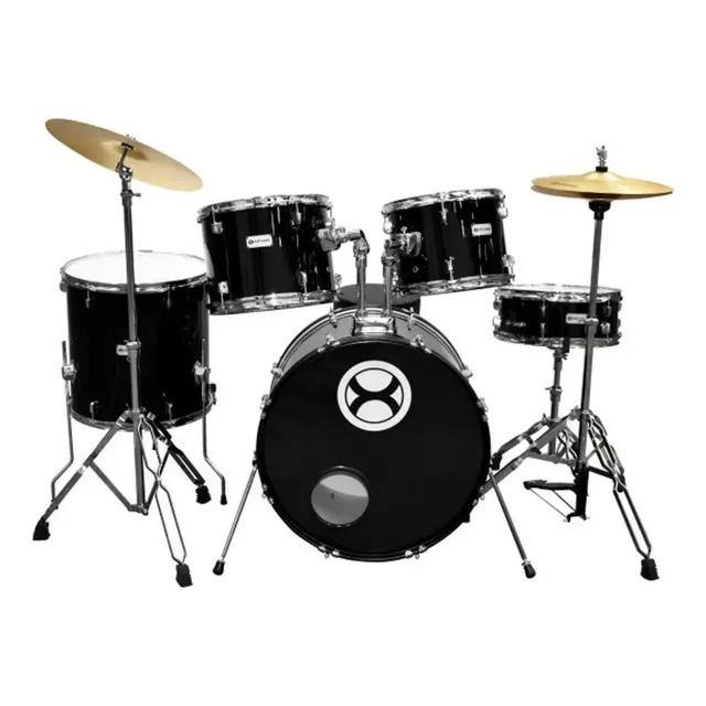 Bateria Profesional Platillos Banco Extreme Negro Exbt063