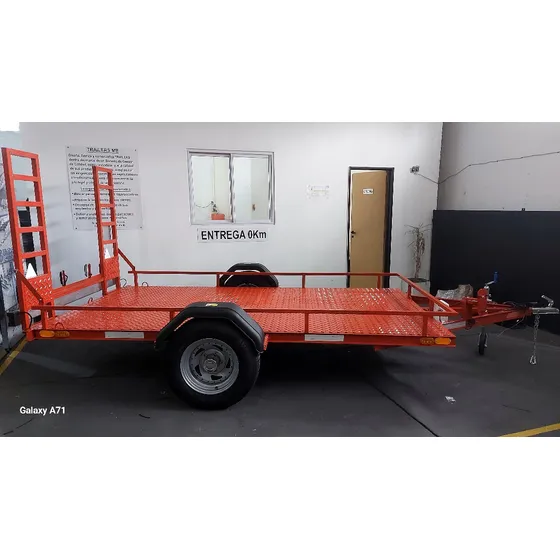 Trailer Para Utv Cuatri. Polaris Yamaha Can Am Homologado 