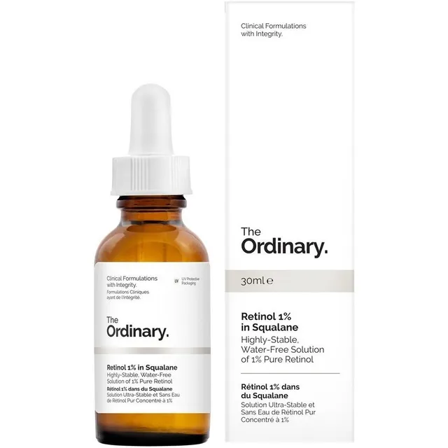Sérum Retinol 1% in Squalane The Ordinary THE ORDINARY noche para todo tipo de piel de 30mL/1.06g 30+ años