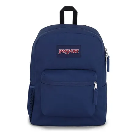 Mochila Cross Town Jansport Azul Marinho Navy Blue Resistente Original
