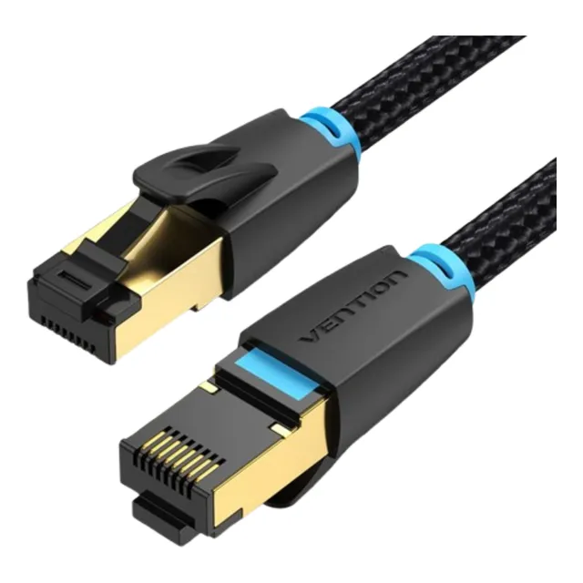 Cable De Red Vention Cat 8 Sftp De 3 Metros