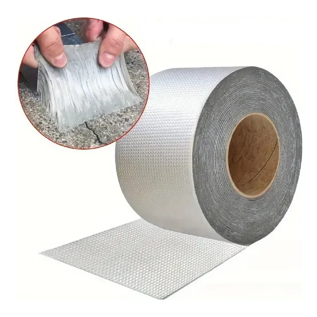 Cinta Reparar Goteras, Butilo Impermeable! 10 Cms X 10 M