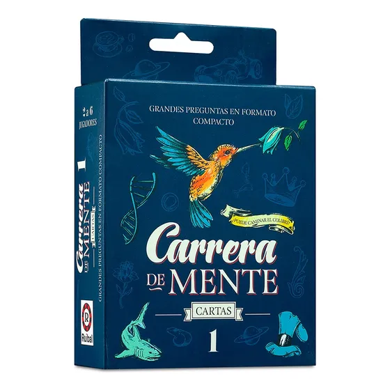 Carrera De Mente Juego de Cartas trivia Ruibal + 10 Años