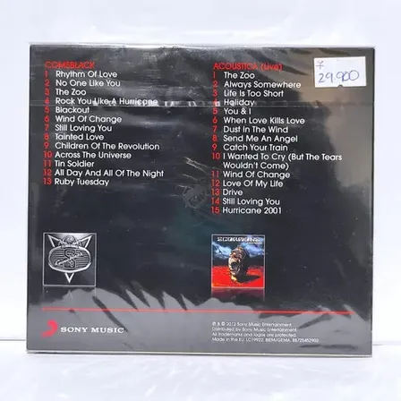 Scorpions Comeblack / Acoustica 2 Cd Eu Musicovinyl