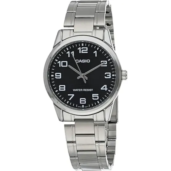 Reloj Casio Mtp-v001d-1b De Acero Inoxidable Estándar