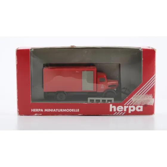 Camion Man 750l Coleccion Herpa 1/87 Rojo