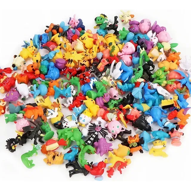 Pokemon Figuras Coleccionables Mini Pikachu Anime 144 Piezas
