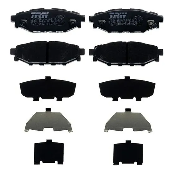 Balatas Bajos Metales Traseras Wrx 4 Cil 2.0l 2015/2018 Trw