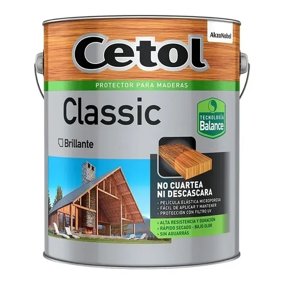 Cetol Classic Impregnante Al Agua Brillante 4 Lts Balance