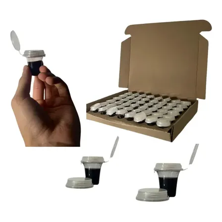Kit Cálice Santa Ceia Premium Suco Uva Pão 48 Un C/ Nota Fiscal Evangélica Kit Completo