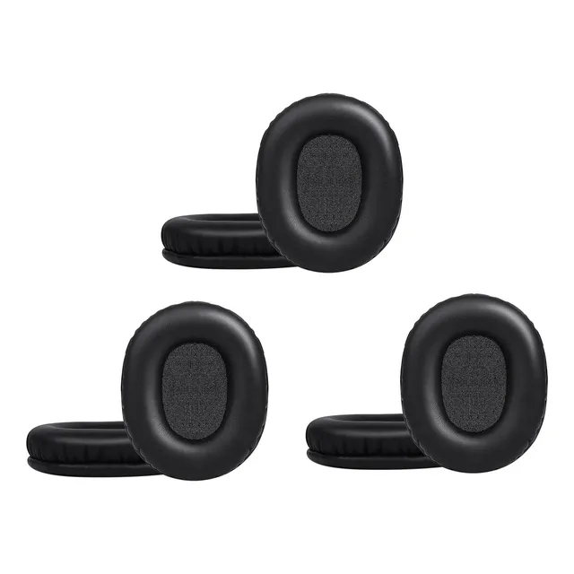 6 Almohadillas De Repuesto Compatibles Con Ath M50 M50x M50x