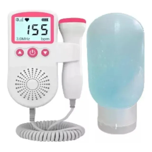 Doppler Fetal Ultrasonido Monitor De Latidos Mas Gel Ultraso