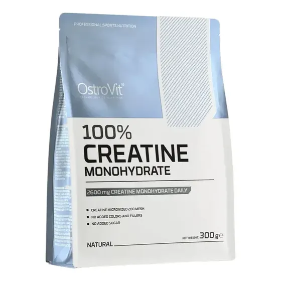Creatine Monohydrate 300 gramos Sin Sabor Ostrovit en Polvo
