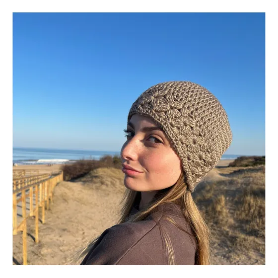 Gorros De Lana Tejidos A Mano 100% Artesanal Crochet Divinos