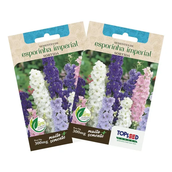2x Sementes De Esporinha Imperial (sortida) Topseed
