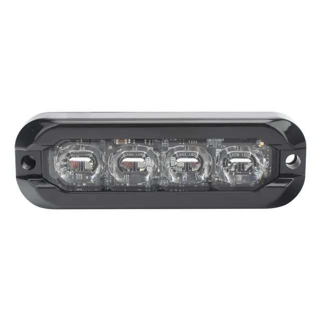 Luz Perimetral , 8 Led Ultra Brillantes, Dual Color Rojo / A
