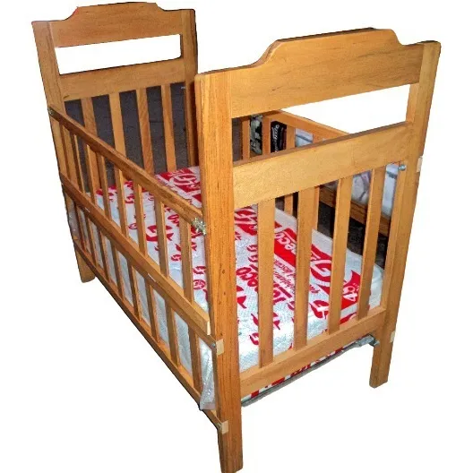 Cuna Bebe De Madera (no Incluye Colchón)