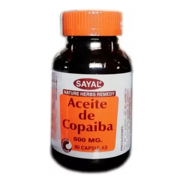 Aceite De Copaiba  500 Mgrs * 90  Capsulas