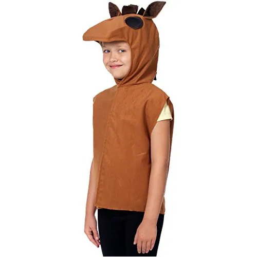 Disfraz De Caballo/burro Charlie Crow Para Niños Talla Única