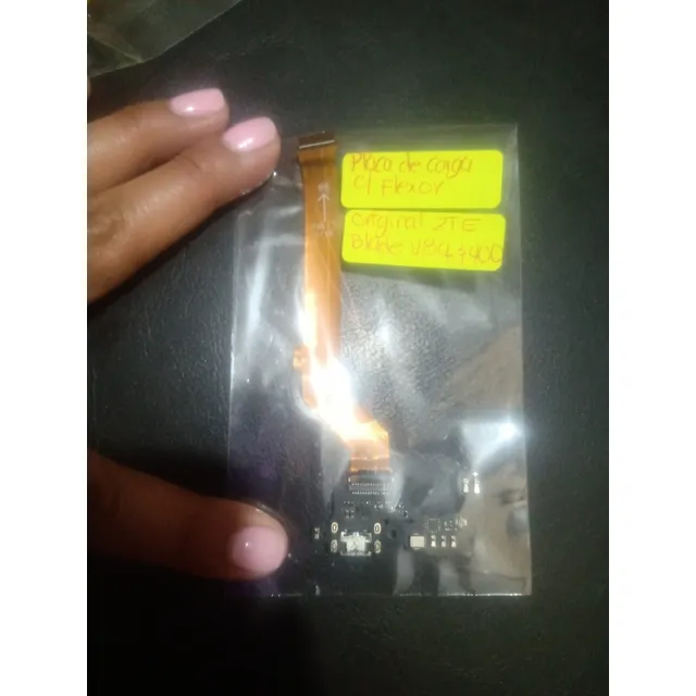 Placa De Carga Y Flexor Original Zte Blade V8q