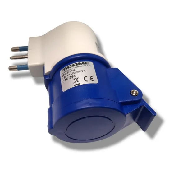 Adaptador Domiciliario 16a Para Industrial 2p+t 16a 220v