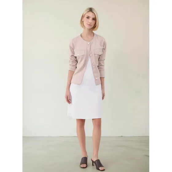 Vestido Para Mujer M/sisa Medio Patprimo Blanco #30171047