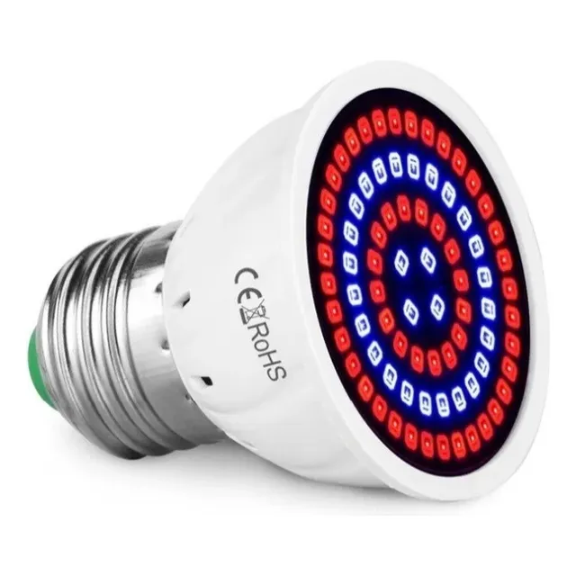 Lámpara Led Para Crecimiento De Plantas Indoor 80 Led E27