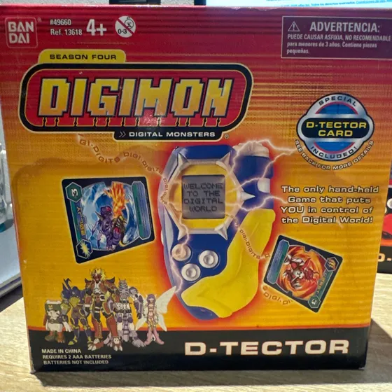 Digivice D-tector Amarillo J.p.