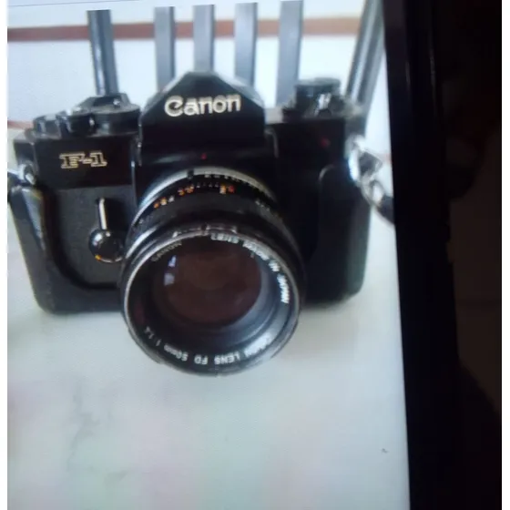 Camara Canon F1 Con Lente 50 Mm 