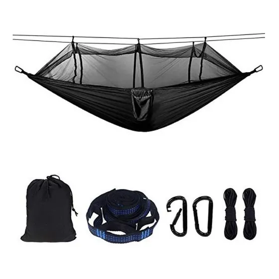 Hamaca Portatil Con Malla Mosquitero Plegable