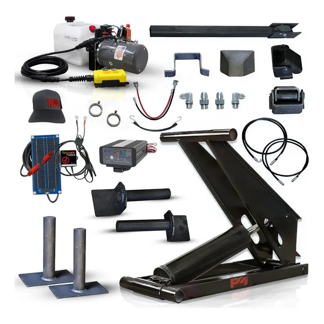 Kit Tijera Hidraulica Para Remolque Volquete 10 Tonelada Kti