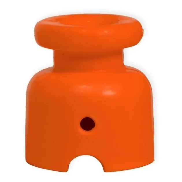100 Aisladores Campanita Naranja Para Boyero Electrico