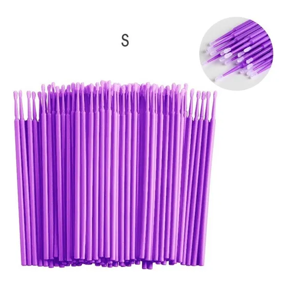 100pcs Microbrush Pestañas Extensió - Unidad a $573