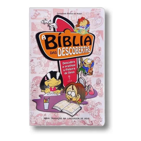 A Bíblia Das Descobertas (crianças E Pré-adolescentes) Rosa