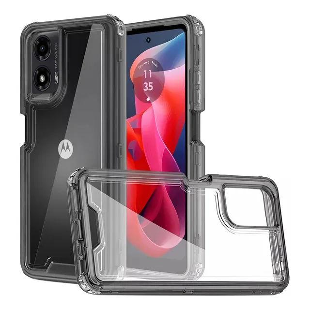 Funda Protector Uso Rudo 3 En 1 Para Motorola