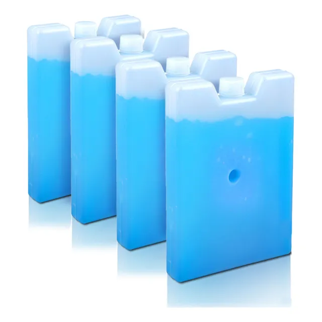 Set X4 Bloque Hielo Gel Vianda Lunchera Conserva Frío El Rey