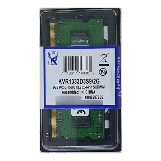 Memoria Ram Ddr3 2gb 1333mhz Laptop