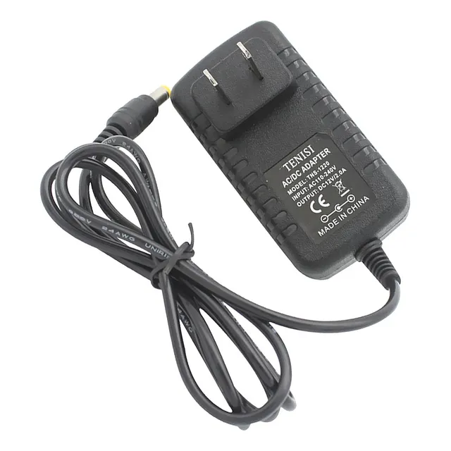 Ac/dc 12v 1a Cargador De Adaptador De Fuente De